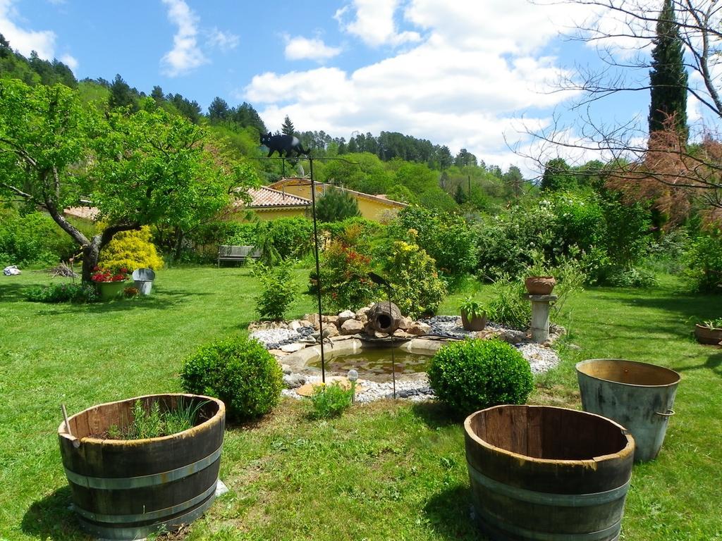 Bed and Breakfast Le Cabanon Thueyts Exterior foto