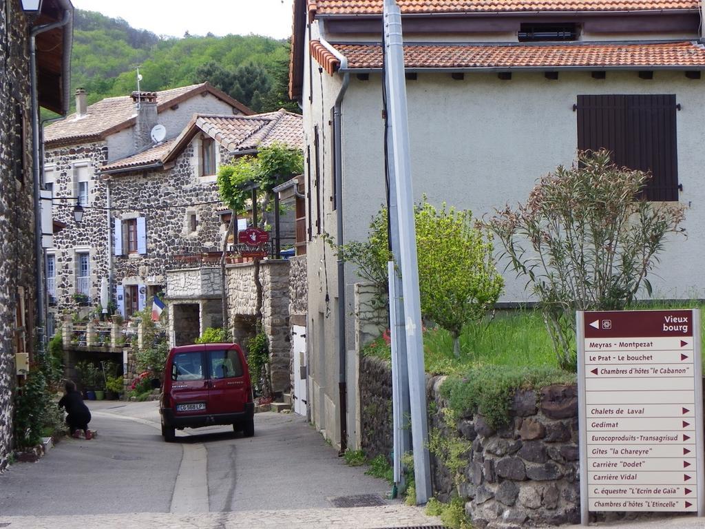 Bed and Breakfast Le Cabanon Thueyts Exterior foto